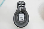 Vtg Heavy Cast Iron Black Spoon Rest Home Decor Ornate Handle Foam 2009. Fixed Price $12.99.