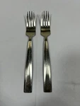 (set Of 2) Gourmet Settings Stainless Steel Metro Dinner Forks. Fixed Price $8.95.