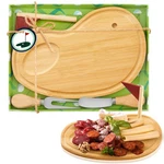 Ziliny Golf Cheese Board Gift Set Party Favor Prizes Charcuterie Wood W.... Fixed Price $27.05.