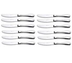New Berghoff 12-PIECE Gastronomie 9-1/3" Stainless Steel Dinner Knives. Fixed Price $99.00.