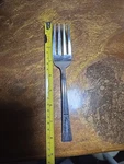 Vintage Silco Silhouette Stainless Usa 18-8 Serving Fork INS68 Cold Meat 8.5". Fixed Price $14.99.