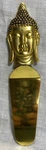 Thirstystone Global Trek Gold Buddha Head Cake Pie Server Knife Buddhism. Fixed Price $8.00.