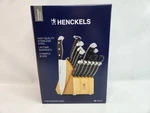 Henckels 15 Piece Knife Set W/ Block 13550-005 1013661 Knives German Engineered. Fixed Price $109.00.