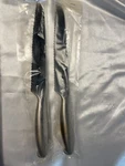 2 Sabatier Fuso Forged Stainless Steel Carving Knives Silver Tone France 14. Fixed Price $59.99.