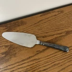 Vintage Hallmark Stainless Steel Cake / Pie Server Korea Original Patina Handle. Fixed Price $7.19.