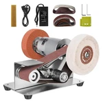 Electric Knife Sharpener, 7 Adjustable Speed Mini Belt Sander, 15 Degree Powe.... Fixed Price $82.99.