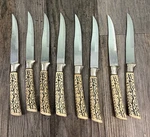 Regent Sheffield Set Of 8 Stainless Steel Steak Knives Forever Sharp Vintage. Fixed Price $24.99.