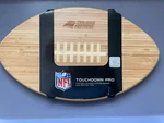 Carolina Panthers Football Shaped Cutting Board Nfl New Picnic Time. Fixed Price $7.99.