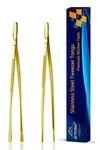 Jetkong 2 Pcs 9INCH Cooking Tweezers Stainless Steel Food Kitchen Tw.... Fixed Price $24.02.