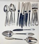 Dansk Altissimo Vintage Stainless Steel 22 Pieces Flatware Set Fork Knife Spoon. Fixed Price $89.99.