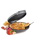 Betty Crocker Pizza Maker Plus, 12" Indoor Electric Grill, Nonstick Griddle Pan. Fixed Price $93.22.