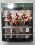 Boston Warehouse Christmas Santa Spreaders Set Of 4 Holiday Cheese Knives. Fixed Price $12.00.