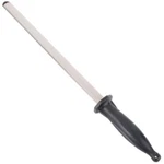 Mercer Culinary M15912 12" Oval Diamond Knife Sharpening Steel With Black Handle. Fixed Price $60.99.
