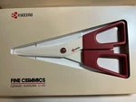 New Box Kyocera 6.5 Red Ceramic Zirconia Scissors C-172 Discontinued. Fixed Price $49.99.