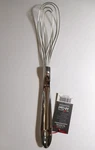 (new) All-clad 13" Flat Whisk Stainless Steel 18/10 Baking Cooking Tool Wire. Fixed Price $21.99.