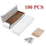 100 Pcs Razor Blades Single Edge Extra Sharp Heat Treated Safety Knife Scrapers. Fixed Price $5.98.