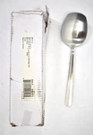 Lot Of 12 Winco Modern Design Serving Spoons Stainless Steel Kitchenware. Fixed Price $11.70.