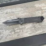 Grand Way Spring Assisted Tanto Knife 3.5 440C Black Tactical Edc. Fixed Price $21.75.