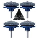 5PCS Lawn Mower Blade Sharpener Balancer Kit For Drill Grinder Stone Garden Tool. Fixed Price $12.49.
