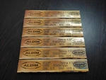The Set /aldim 6/CBN Sharpening Stones, 150-12-7-3, BP05, BP50 Bond.. Fixed Price $314.70.