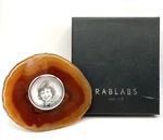 Rablabs Pure Brazilian Agate Burnt Orange Picture Photo Obra Frame #OS002. Fixed Price $125.00.