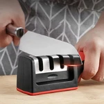Christmas Gift For Host Kitchen 3-STAGE Knife Sharpener Quick Sharpening Tool. Fixed Price $5.98.
