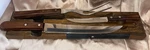 Vintage Case Xx Carving Set Fork/ 282-5 KNIFE/283-9 Wood Tray. Fixed Price $46.00.