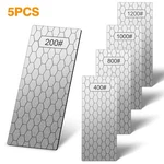 5X Diamond Sharpening Plate 200-1200GRIT Honeycomb Surface Knife Whetstone. Fixed Price $18.03.