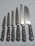6 Pcs Wusthof Dreizack Classic Knives. Fixed Price $275.00.