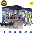 For Oldsmobile Cutlass Supreme 1990 6X 9005 9006 H3 Led Headlight Kit Fog. Fixed Price $79.99.