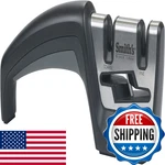 Smith's Smiths 50101 Pull-thru Knife Scissor Sharpener Black/silver. Fixed Price $38.34.