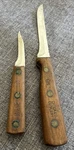 Vintage Chicago Cutlery Wood Handle 100S & 61S Knife Lot Kitchen Knives. Fixed Price $18.99.