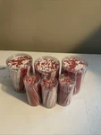 Crate & Barrel Red White Plastic Toothpicks And Cocktail Forks - New!. Fixed Price $29.99.