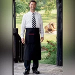 Server Aprons Lot Of 8 Long Black Edward Bistro Restaurant Cafe. Fixed Price $35.00.