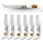 Spode Woodland Cheese Knife & Six Spreader Set. Fixed Price $49.99.