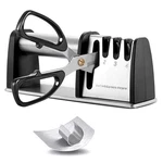 4-IN-1 Manual Knife Sharpener 4-STAGE System For Knives Scissors. Fixed Price $24.20.