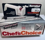Chef'schoice 430 Diamond Hone Knife Sharpener For Serrated Knives. Fixed Price $15.99.