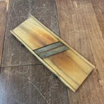 Vintage Wooden Vegetable Slicer Mandoline Kitchen Tool Rustic Farmhouse. Fixed Price $28.50.