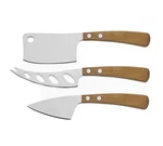 Legnoart Cacio Cheese Knives Set Of 3-PIECE -wood Handle # CK-100L. Fixed Price $24.99.