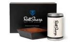 Rollsharp White Rolling Knife Sharpener Get The Edge, Sharper Kitchen Knives. Fixed Price $99.00.