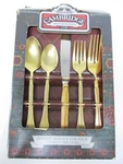 Cambridge Silversmiths 20-PIECE Flatware Set(service For 4) Old, Damage Box.. Fixed Price $24.42.