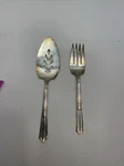 Home Crest Silverplated Pie Server & Cold Meat Fork Set Of 2. Fixed Price $14.99.