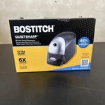 Bostitch Quietsharp Executive Electric Pencil Sharpener, Black. Fixed Price $21.98.