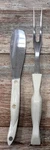 Cutco 1768 Spatula Spreader 1724 Fork Pear White Handle. Fixed Price $39.95.