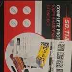 Sd.tianf Knife Sharpening Stone Set Bamboo Base 3000/6000 Grit Oil. Fixed Price $24.99.