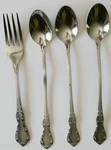 Whittier 3 Ice TEASPOONS+1 Dinner Fork Oneidaware Betty Crocker Stainless. Fixed Price $14.95.