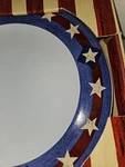 Pc. "spirit Of The Flag" Patriotic Dinner Plates Brandon House 4TH July New. Fixed Price $39.99.