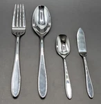 Vera Wang Wedgwood Claremont 4 Piece Hostess Set 18/10 Stainless Steel. Fixed Price $41.95.