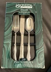 Vintage Oneida Avalon Flatware 20 Piece Set, Service For 4, Stainless Steel New. Fixed Price $39.99.