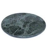 Creative Home Cheese Board Serving Platter Marble Trivet Green 8" Round Non-slip. Fixed Price $35.22.
